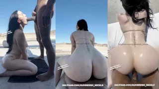 Auhneesh Nicole Having Outdoor Sex In Mountain Hotel